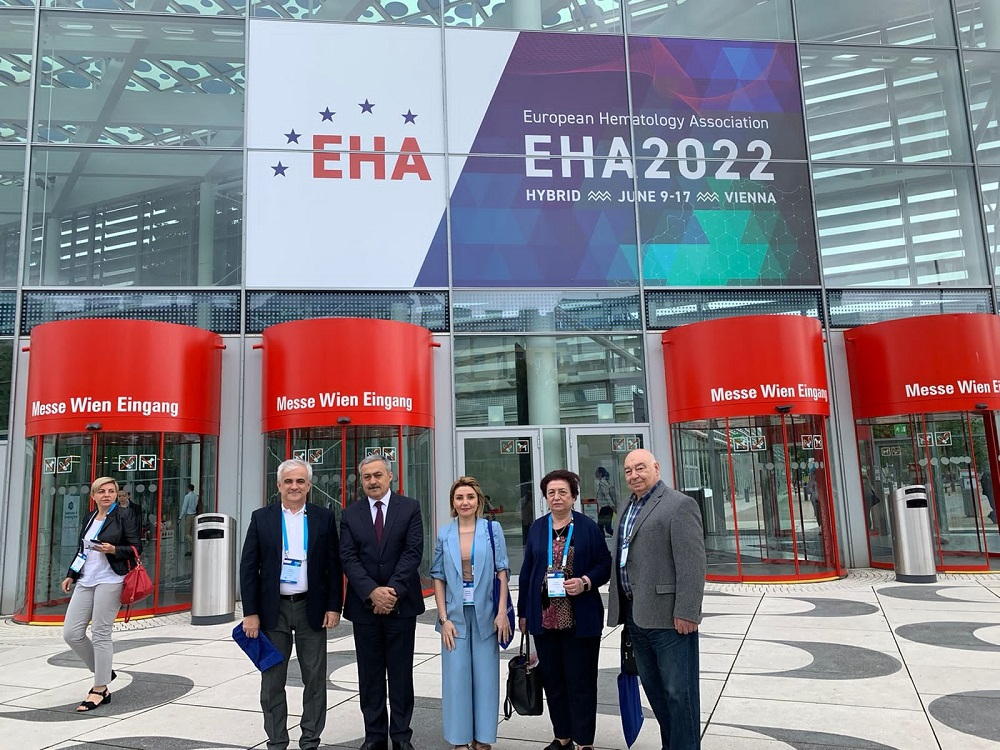 Azərbaycan Vyanada keçirilən “EHA2022” Hibrid Hematoloji Konqresində təmsil olunub